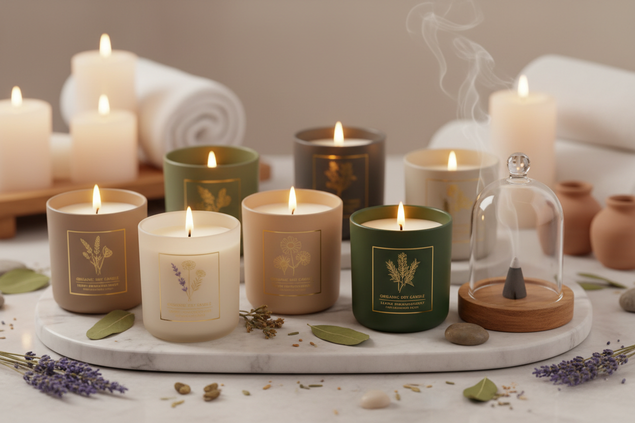 Velas de Soya Orgánica Artesanales | Velas de Intención