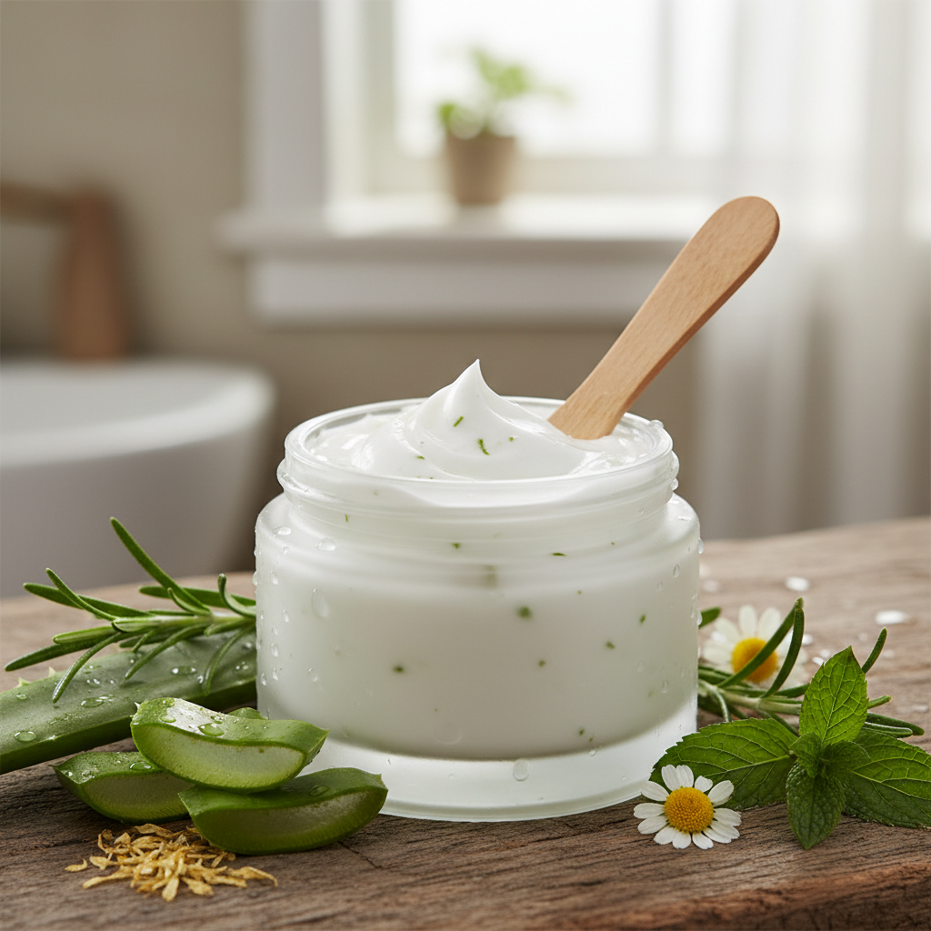 Crema abierta con ingredientes