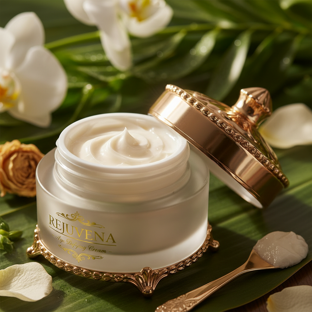 Crema abierta mostrando textura