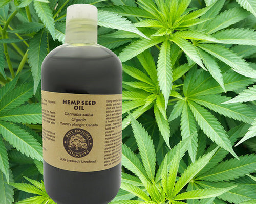 Aceite de Semilla de Cáñamo 100% Puro (Orgánico, Prensado en Frío)